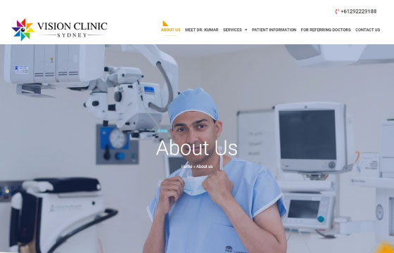 vision clinic sydney about