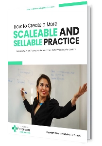 create scaleable sellable practice ebook cover