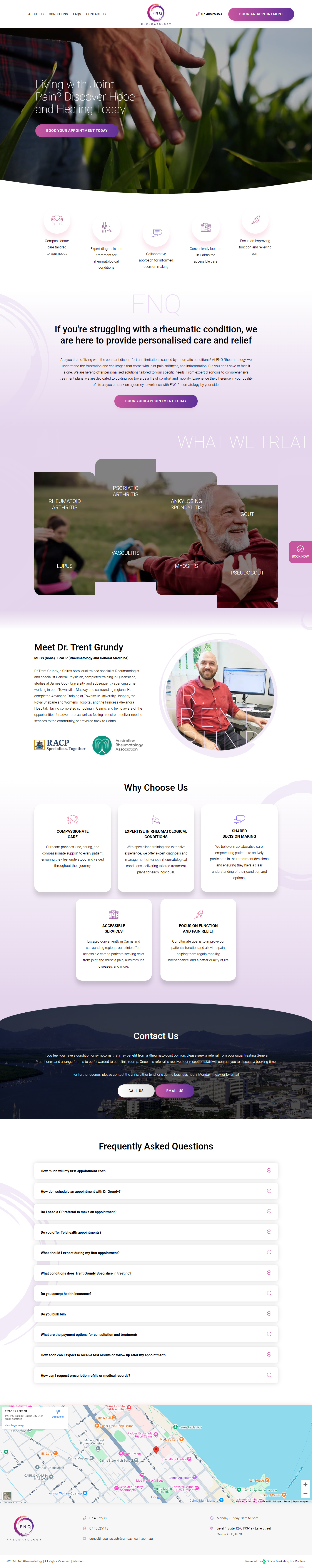 FNQ Rheumatology home