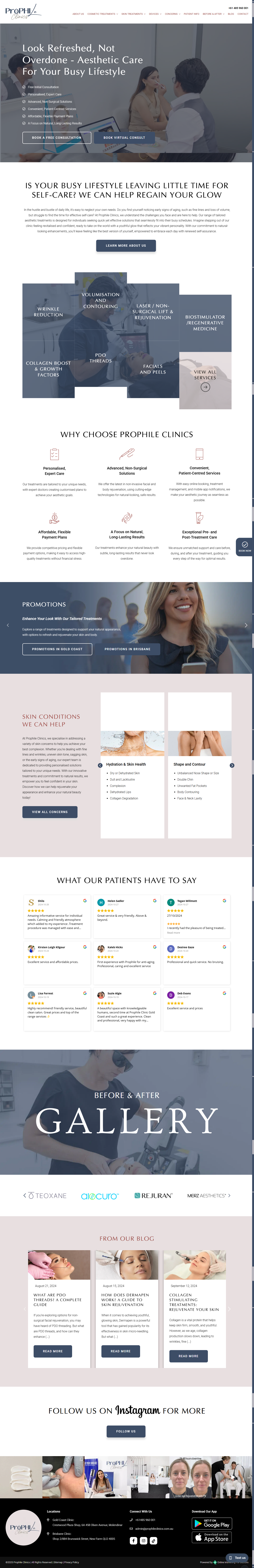 Prophile Clinics home