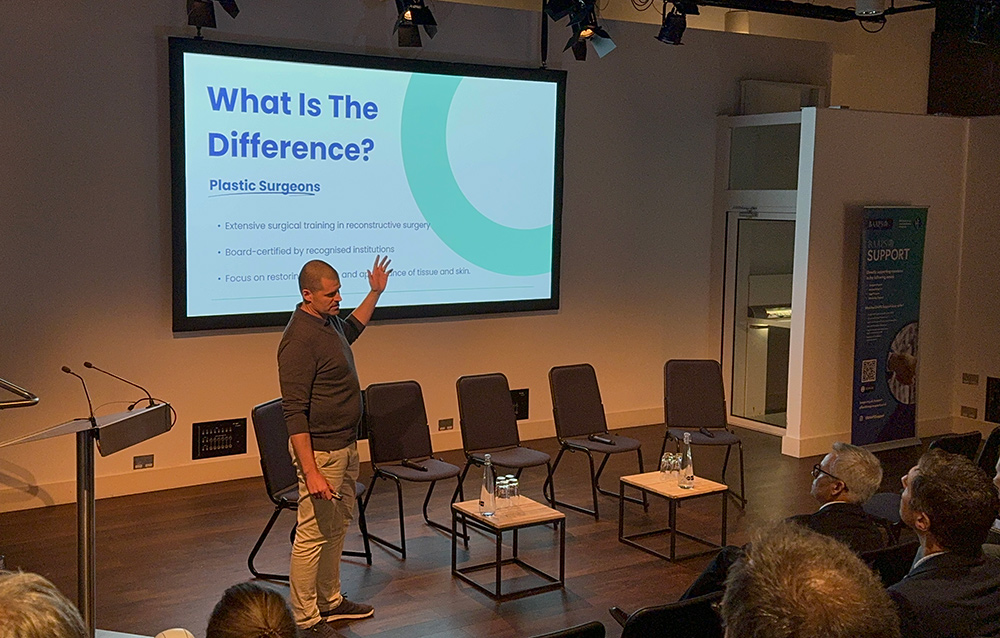 Steven Tait Presenting At BAAPS 2024 | Plastic Surgeon Marketing | Social Media & Referral Strategy | Online Marketing For Doctors | Medical Marketing Agency
