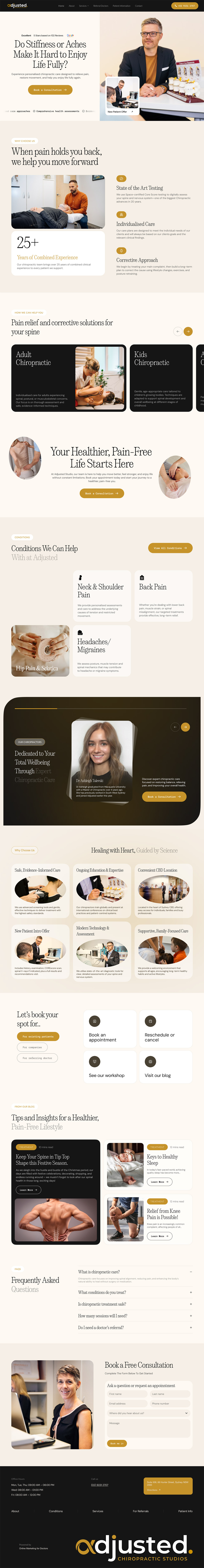 Homepage Adjusted by OMD