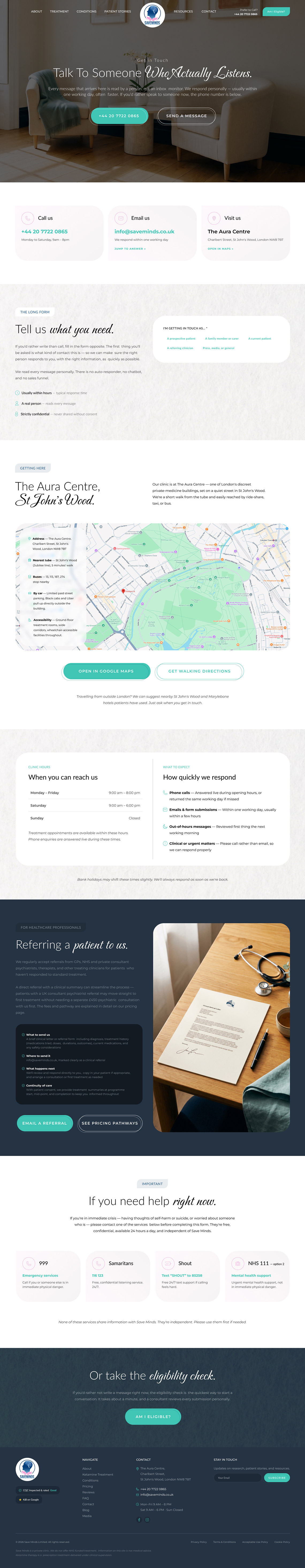Contact for SaveMinds by OMD