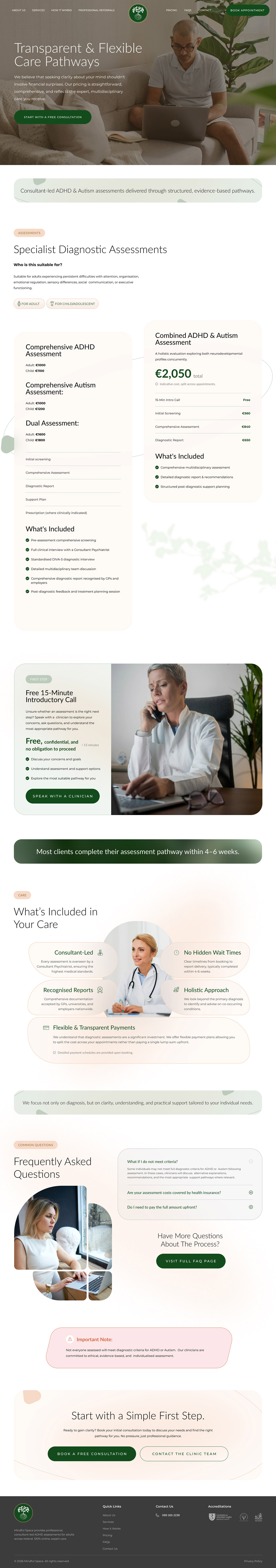Pricing for Mindful by OMD