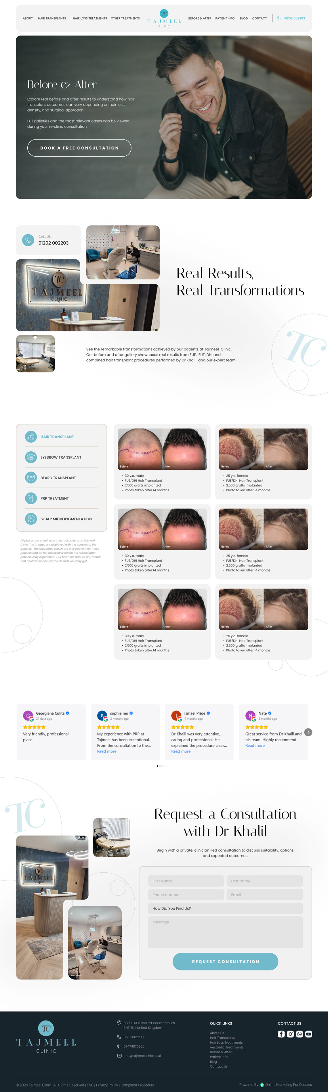 Before & After for Tajmeel by OMD