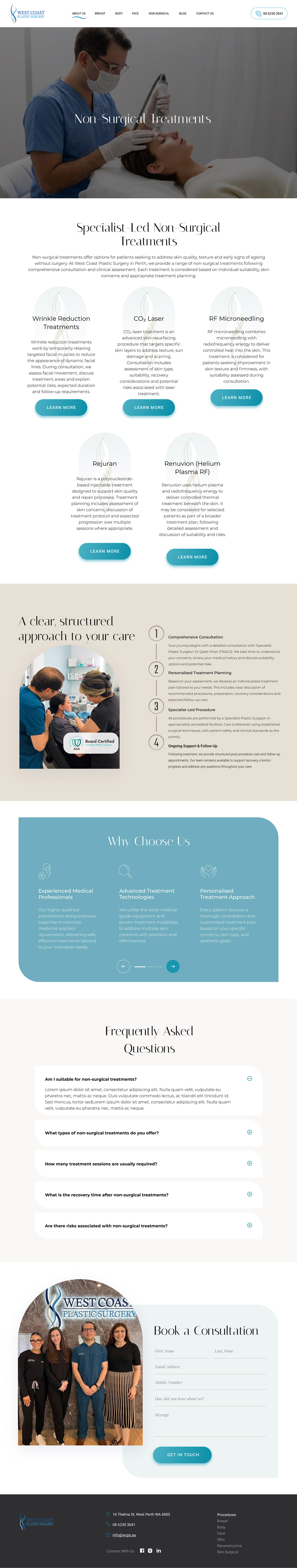 Non Surgical Treatments for West Coast By OMD
