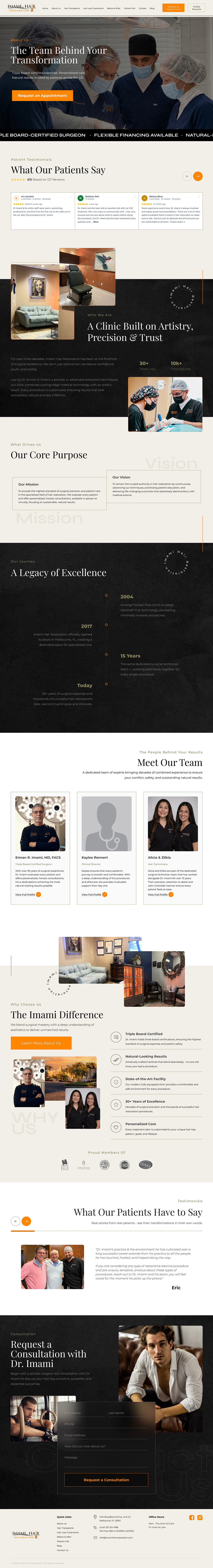 About Us For Imami by OMD