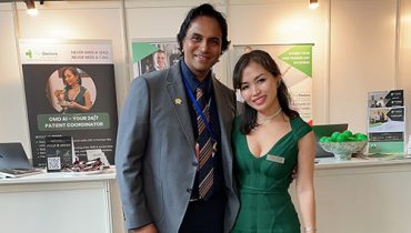 Huyen Truong With Dr Vikram Jayaprakash Atlantis Medical