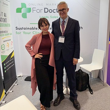 Huyen from Online Marketing For Doctors at ESCRS