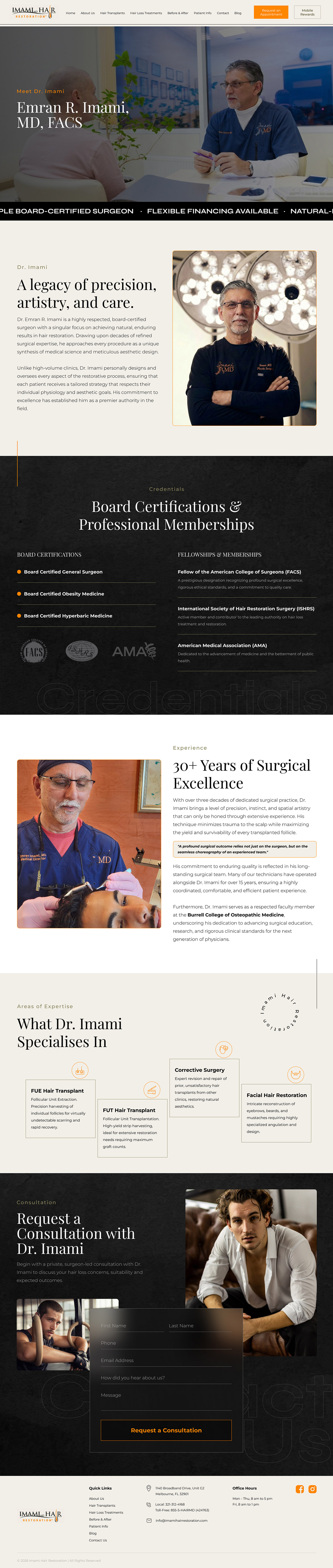 Meet Dr Imami For Imami by OMD